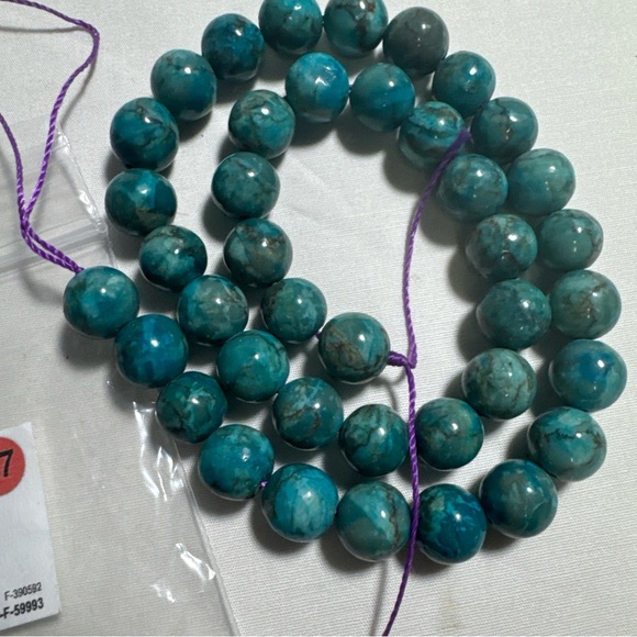 Gemstone Beads. Crazy Lace Calcite. 10MM. NEW. - Picture 3 of 5